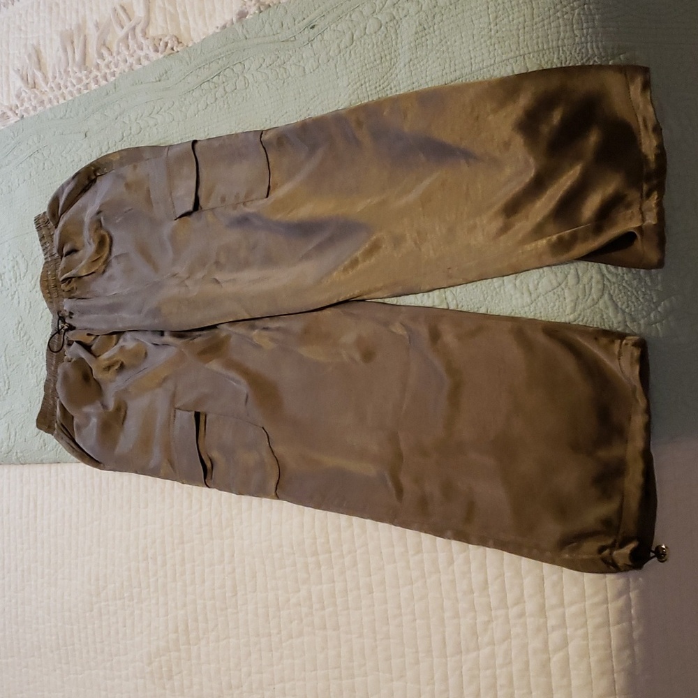 Satin joggers